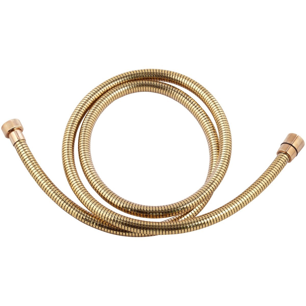 220-710-.jpeg Tubo Flessibile Doccia FF 1/2 Dorato 150 cm - immagine 1