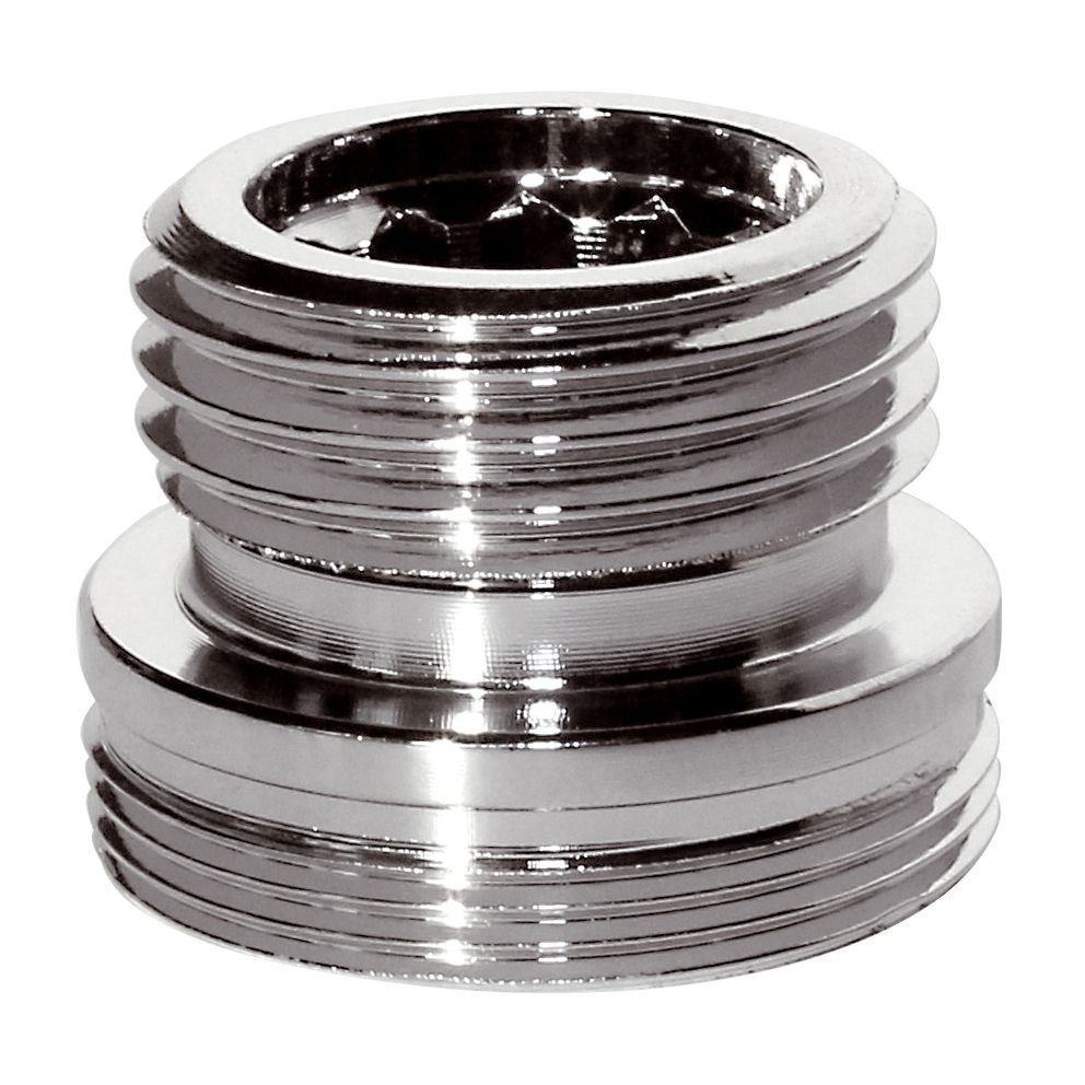 7ba4779e45f6f32ac60fee78351ce97cb5a99966be9dd67566e79d0b2278afe3.jpeg Riduzione 1/2M x M24 per collegamento con attacco 1/2F - immagine 1