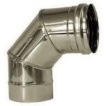 Synergy Curva Inox  90° Diametro 200