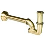 Porta E Bini Pb Sifone S" Da 1.1/4 Ottonato