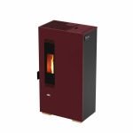 Magma - Stufa A Pellet Ad Aria  Slim Etna 5 Kw Bordeaux