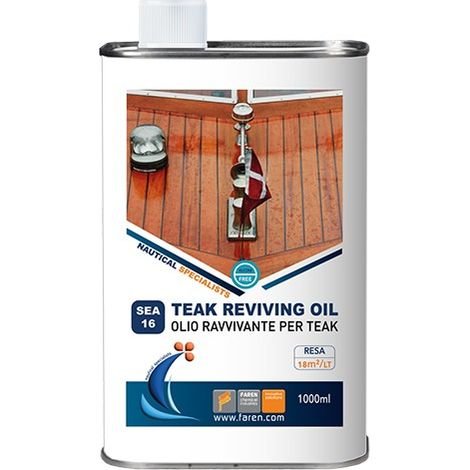 OLIO NAUTICA Faren OLIO RAVVIVANTE DEL TEAK LINEA NAUTICA 1 lt - immagine 1